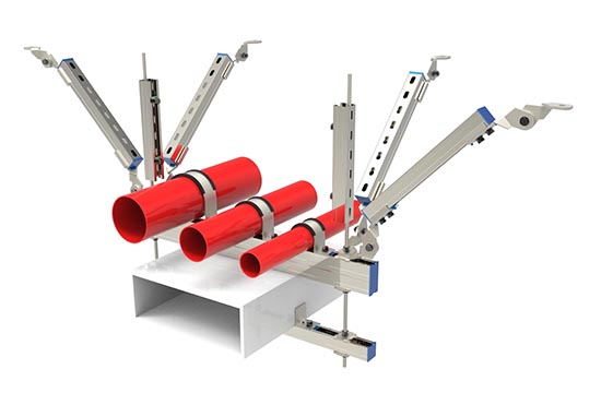多向綜合抗震支架系統(tǒng)